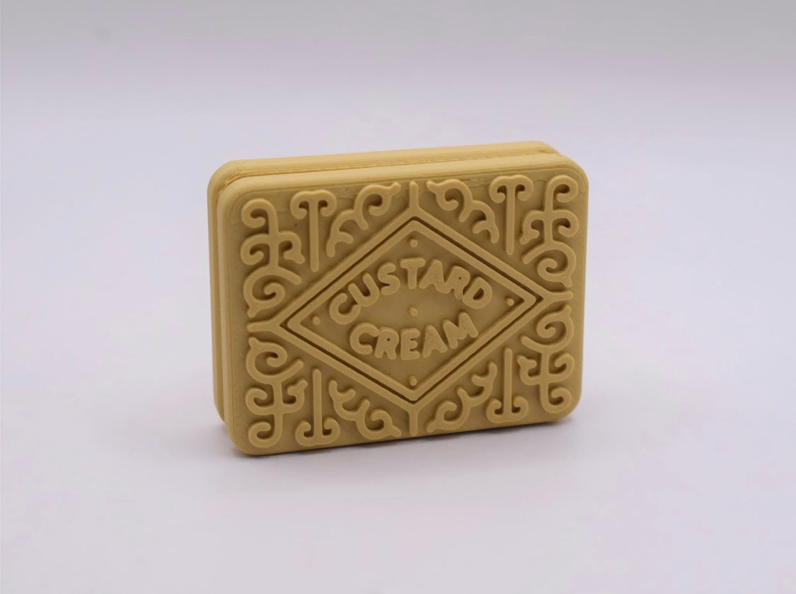 Fidget Custard Cream, Magnetic Slider Toy Gift